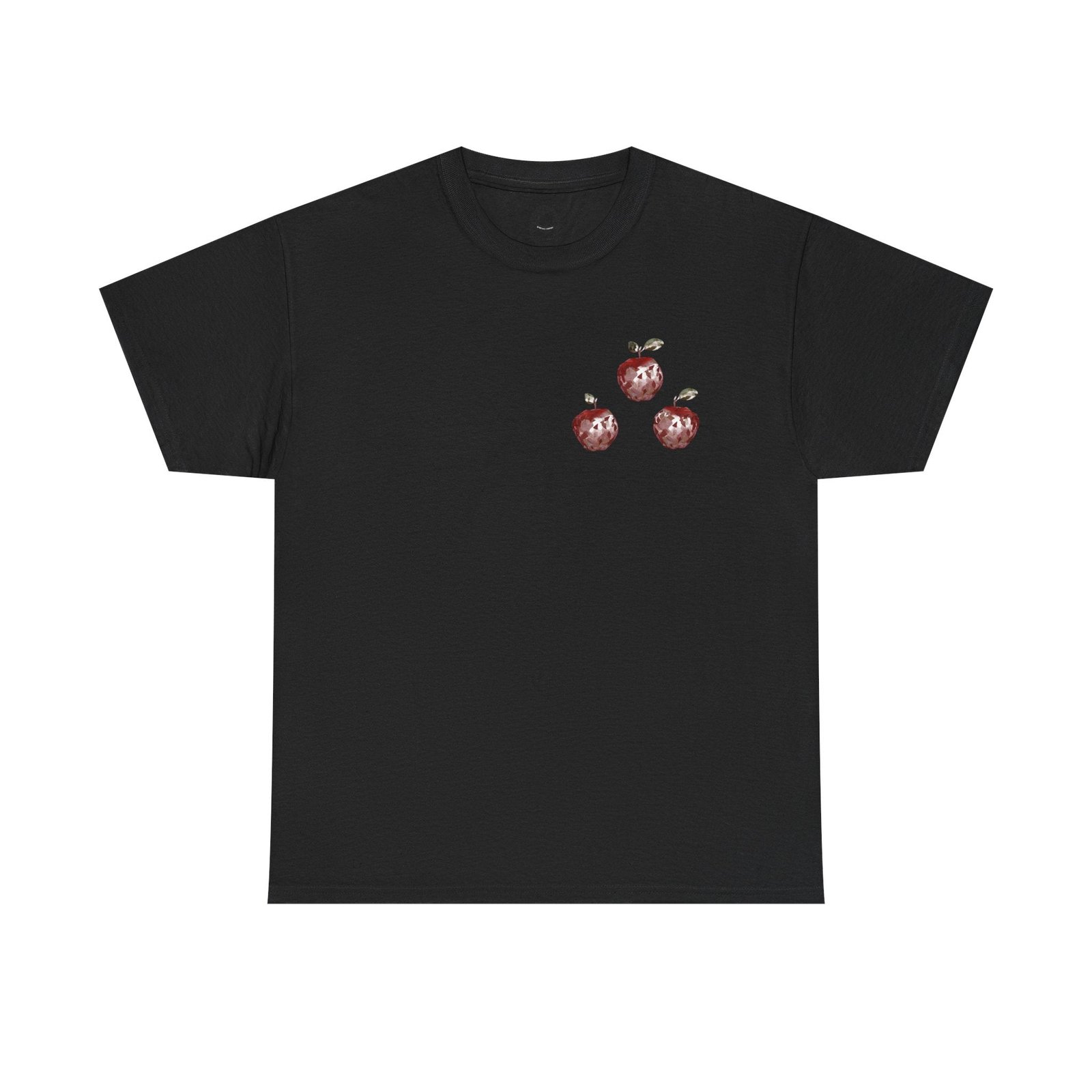 Crystal Apple Cross Graphic Tee | Alt Emo Creature Tee