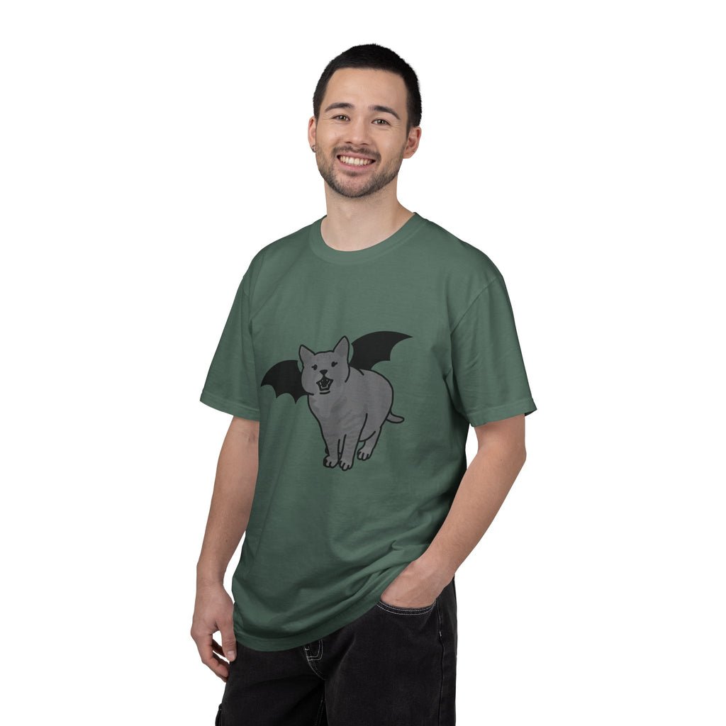 Bat Cat Unisex Tee | Gothic Alt Creature Graphic Tee