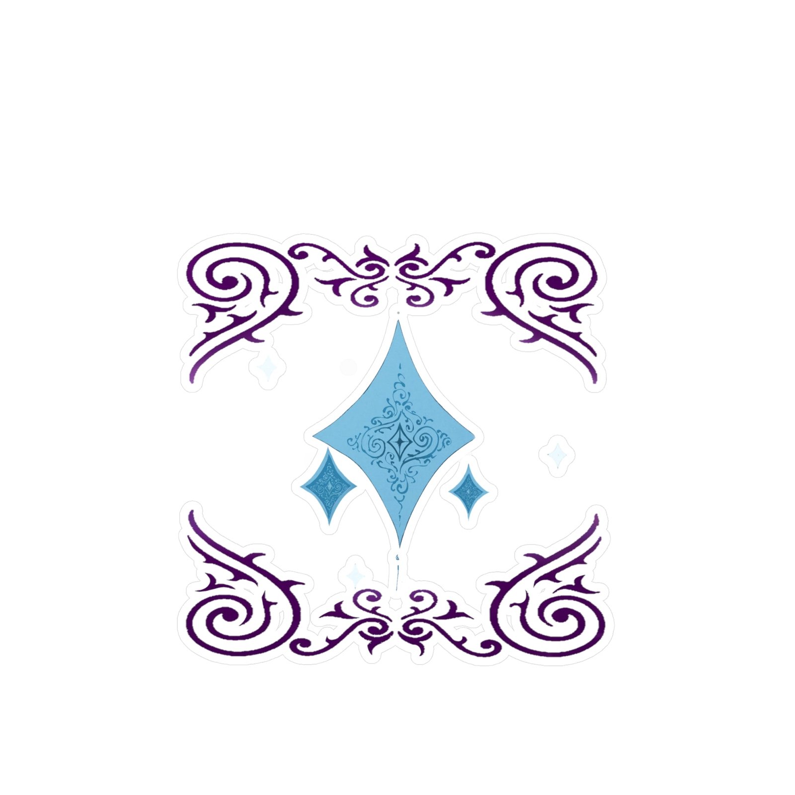 Rare Diamonds Vinyl Decal | Generosity Fanart Sticker