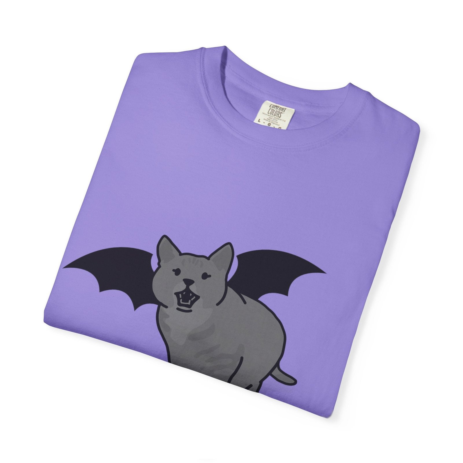 Bat Cat Unisex Tee | Gothic Alt Creature Graphic Tee