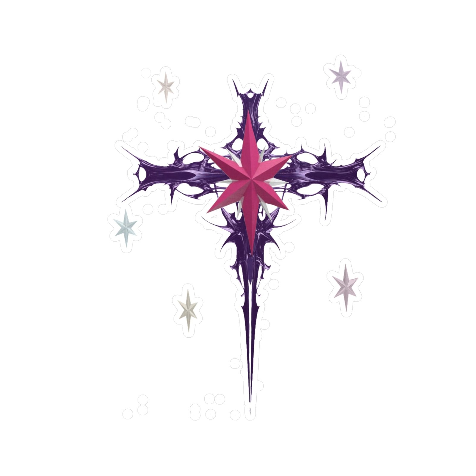 Sparkle Vinyl Decal | Magic Fanart Sticker