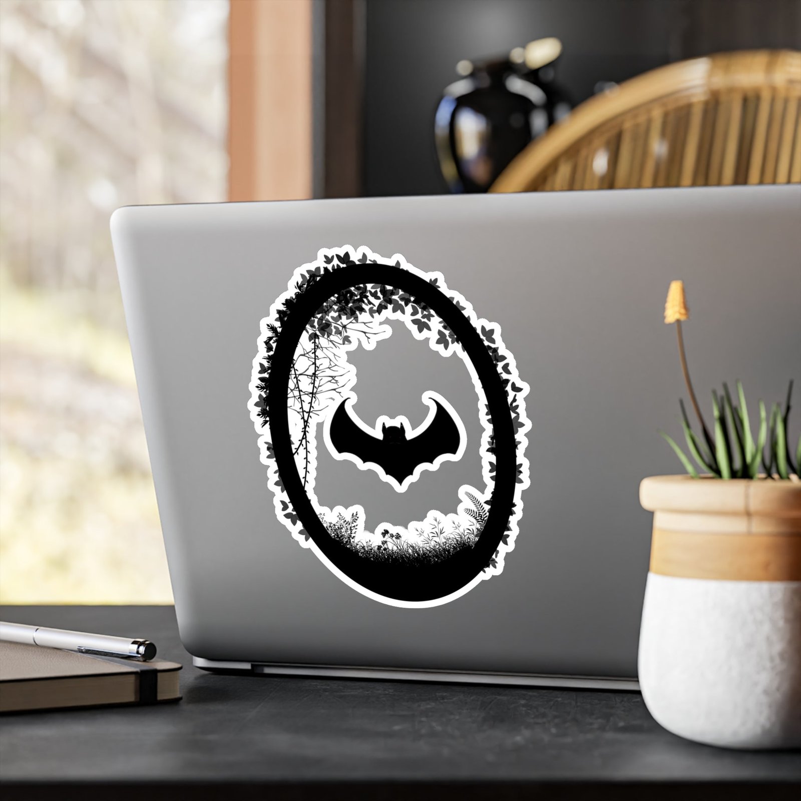 Bat Vinyl Decal | Gothic Alt Creature Sticker Decal