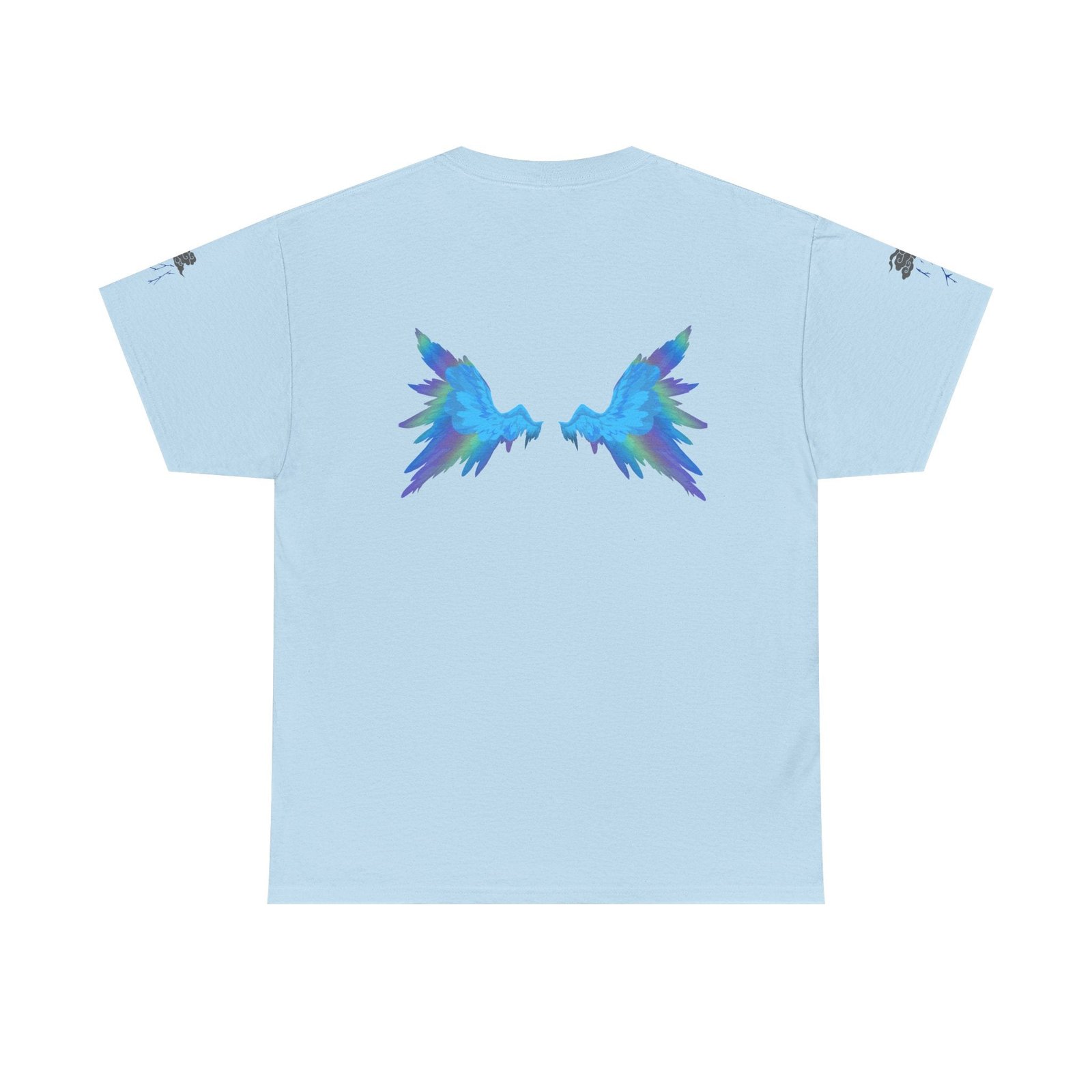 Rainbow Storm Unisex Tee | Alt Emo Colorful Graphic Tee