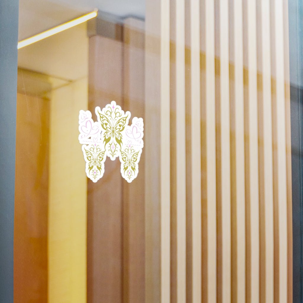 Butterfly Vinyl Decal | Alt Fashion Kindness Fanart Sticker