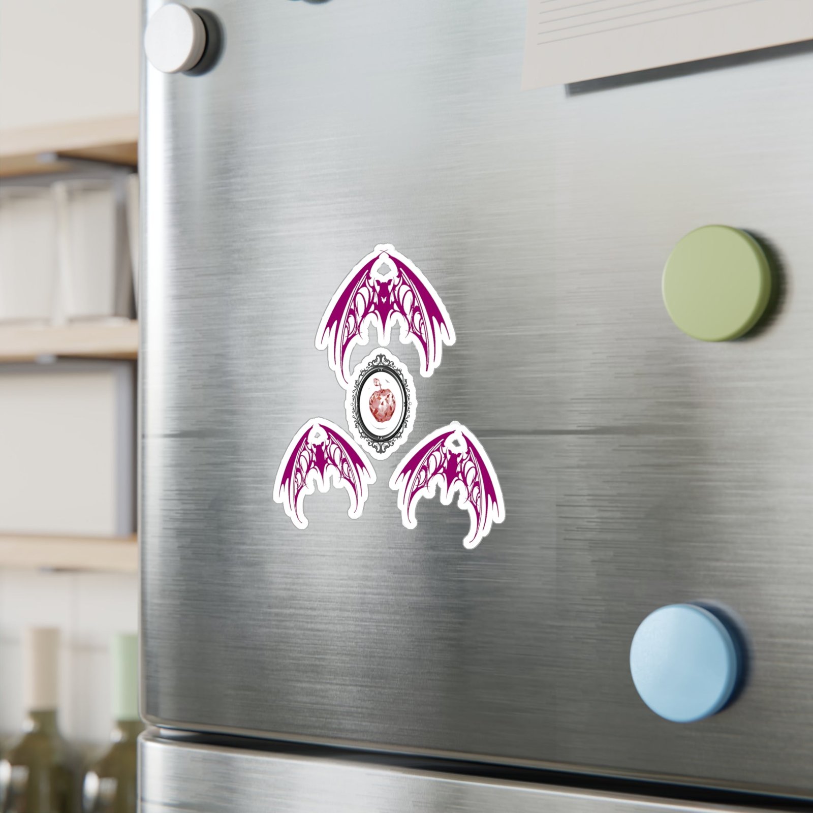 Fruit Bat Vinyl Decal Light Pink | Alt Creature Sticker