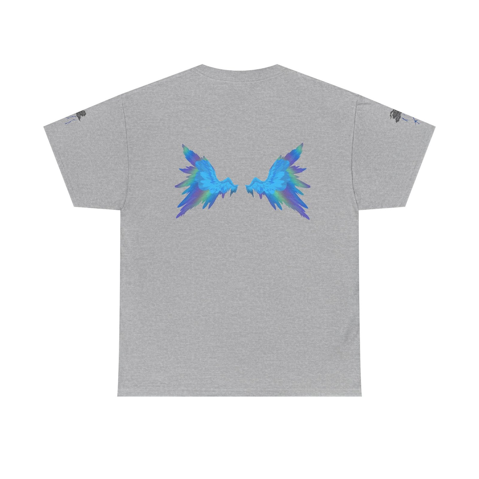 Rainbow Storm Unisex Tee | Alt Emo Colorful Graphic Tee