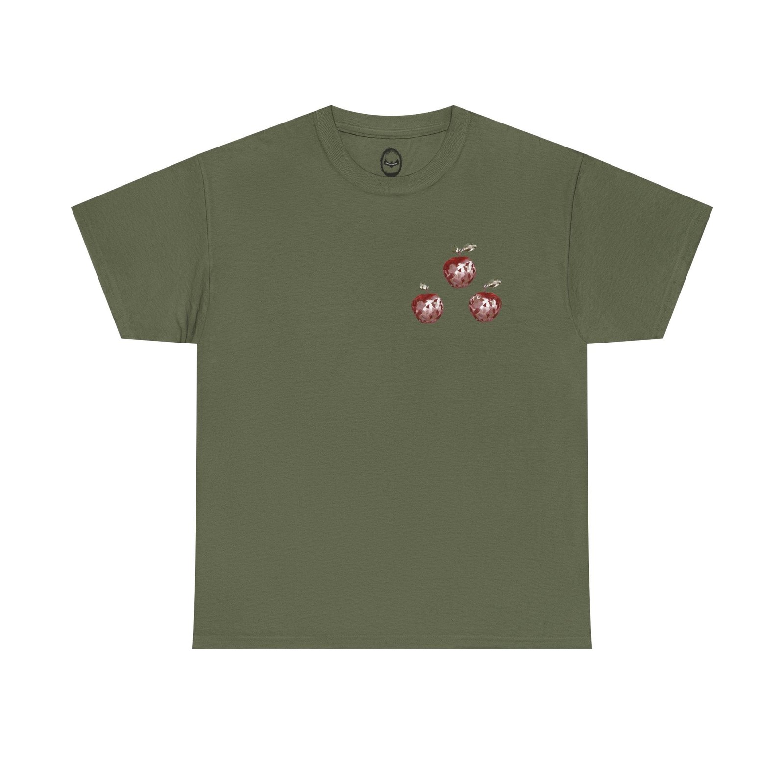 Crystal Apple Cross Graphic Tee | Alt Emo Creature Tee