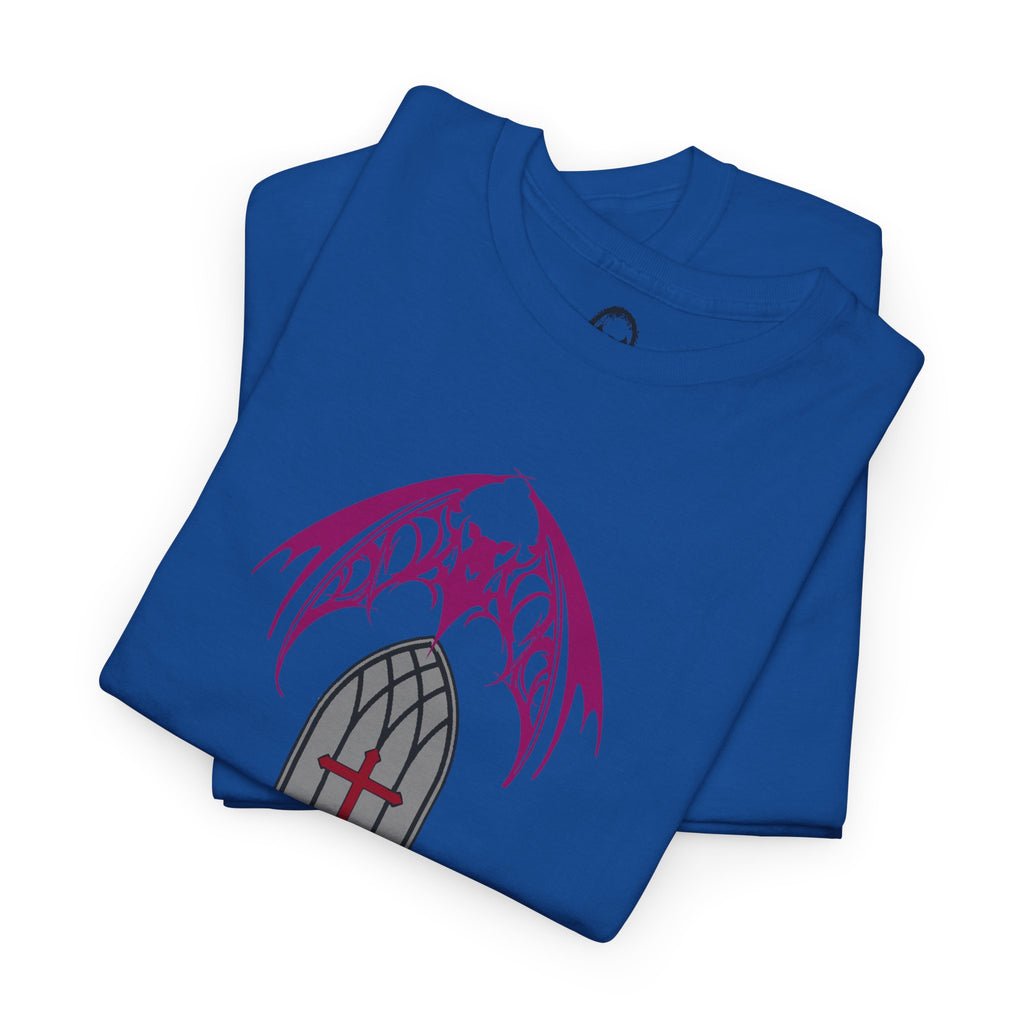 Cathedral Bat Unisex Tee | Gothic Alt Creature Graphic Tee