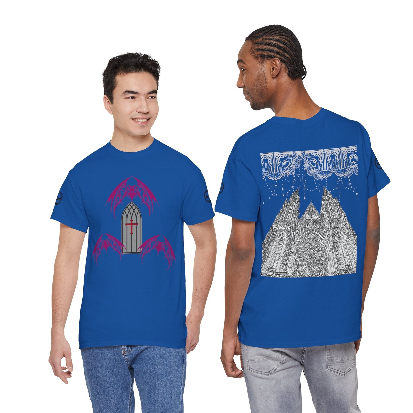 Cathedral Bat Unisex Tee | Gothic Alt Creature Graphic Tee