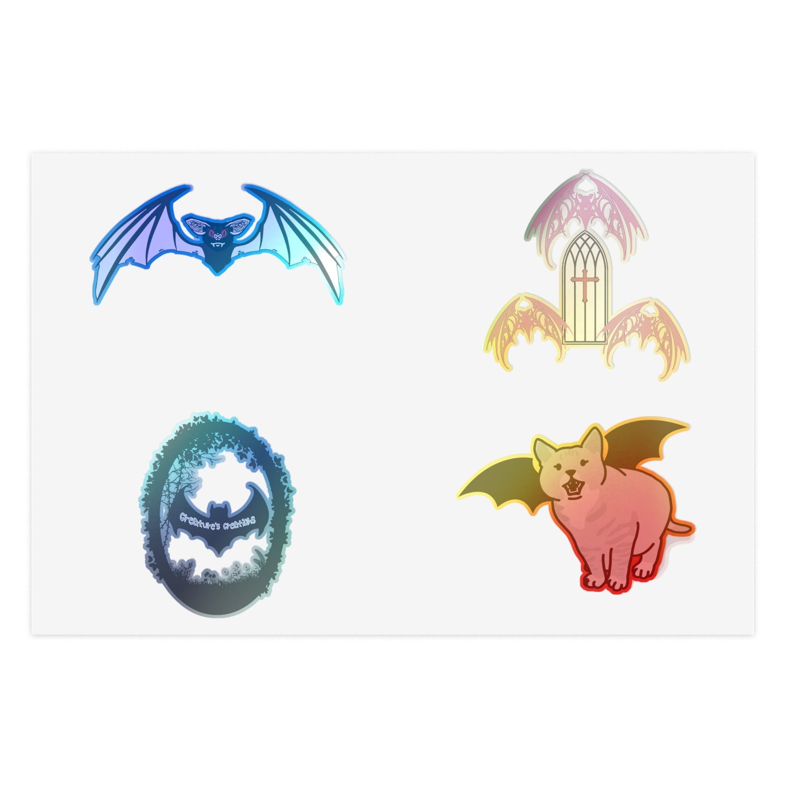 Bat Sticker Sheet