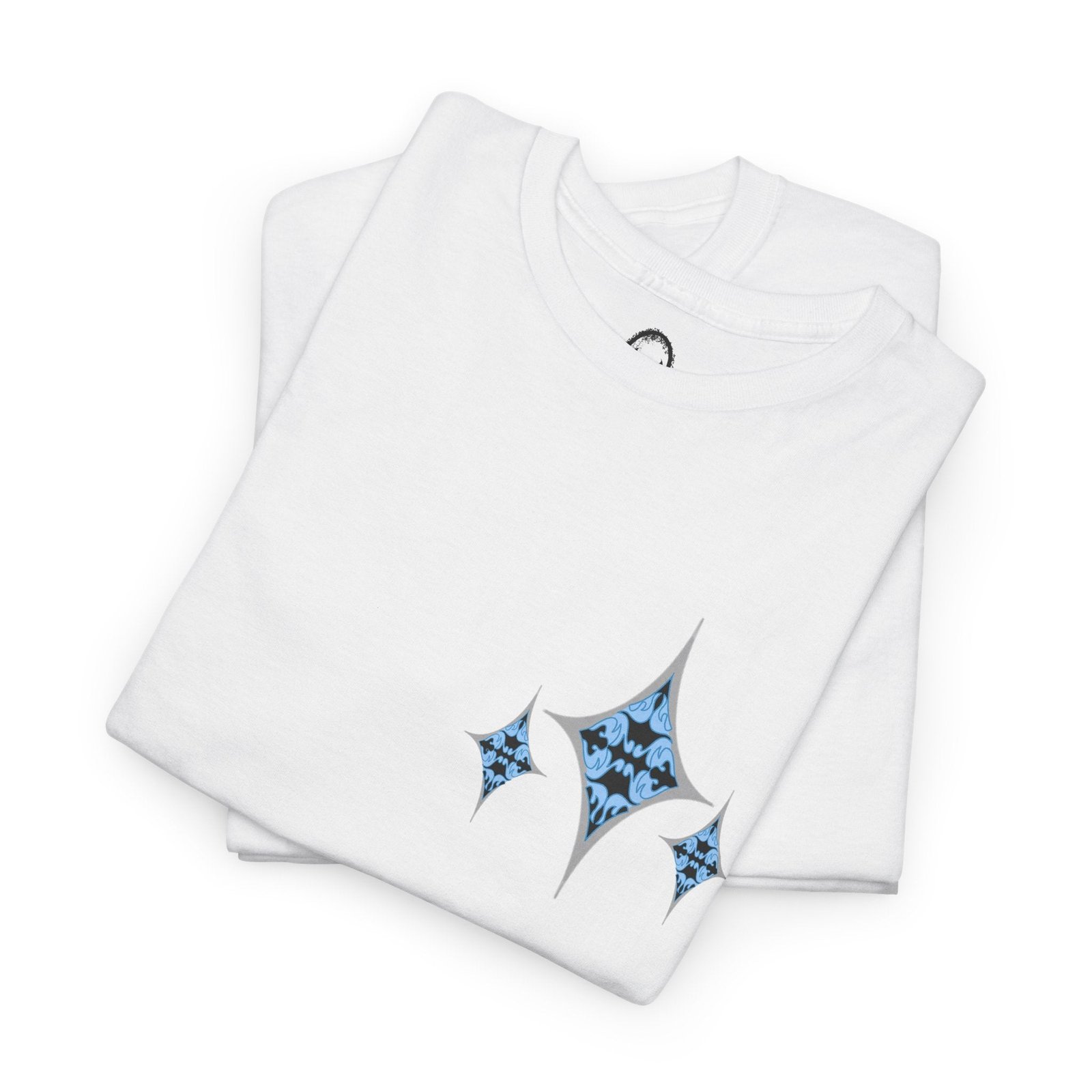 Blue Diamonds Unisex Tee | Alt Emo Rare Graphic Tee