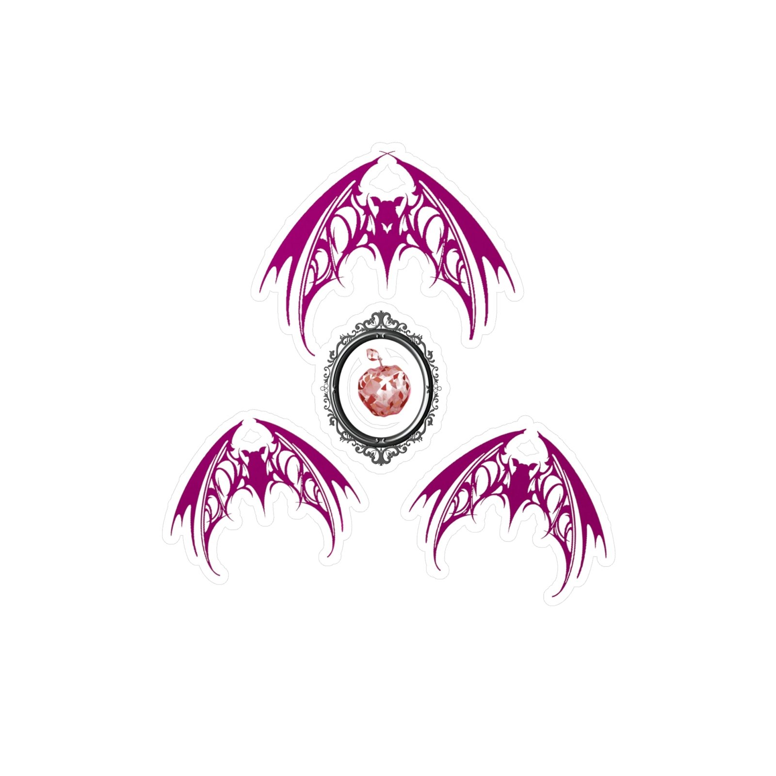 Fruit Bat Vinyl Decal Light Pink | Alt Creature Sticker