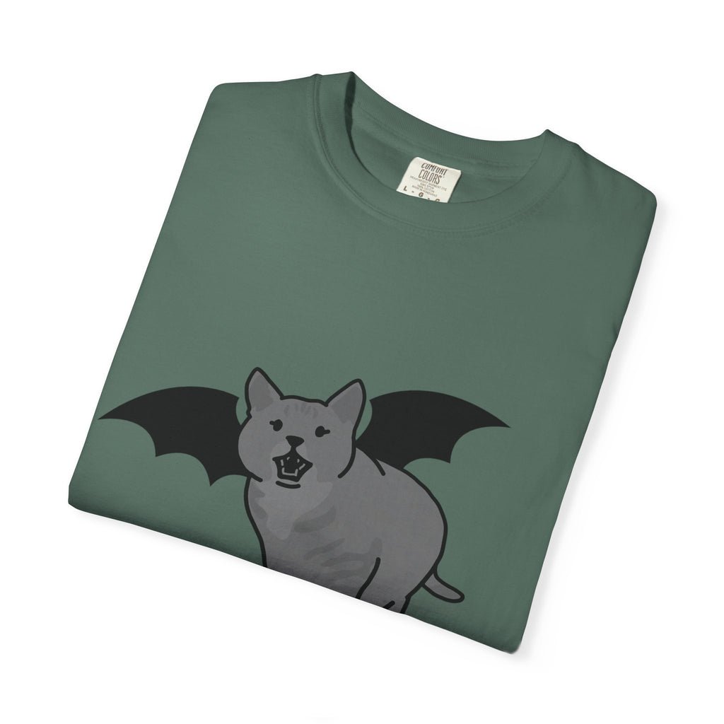 Bat Cat Unisex Tee | Gothic Alt Creature Graphic Tee