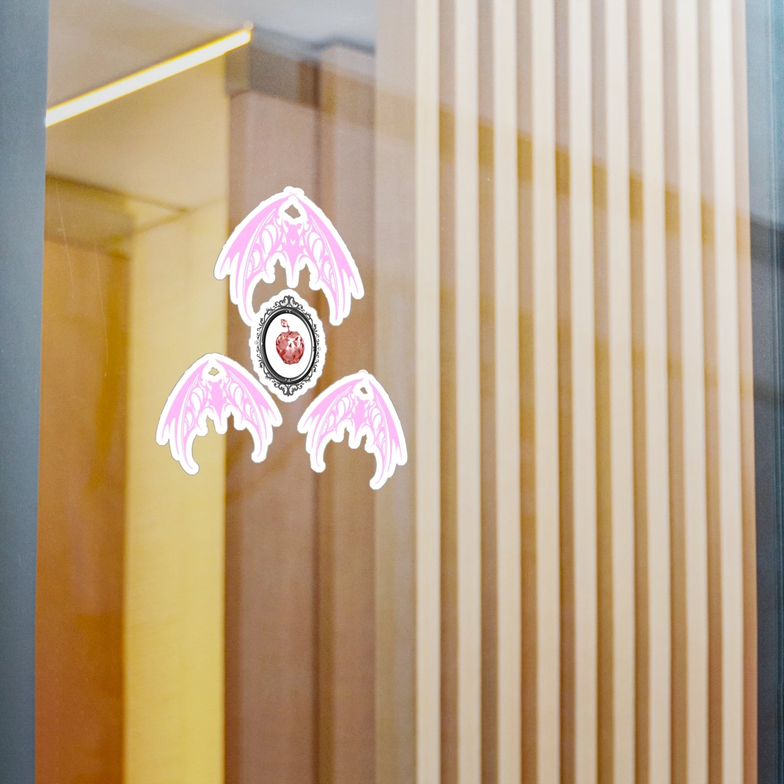 Fruit Bat Vinyl Decal Light Pink | Alt Creature Sticker