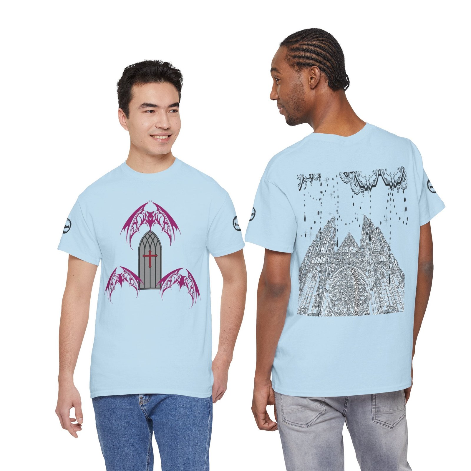 Cathedral Bat Unisex Tee | Gothic Alt Creature Graphic Tee