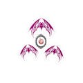 Fruit Bat Vinyl Decal Light Pink | Alt Creature Sticker