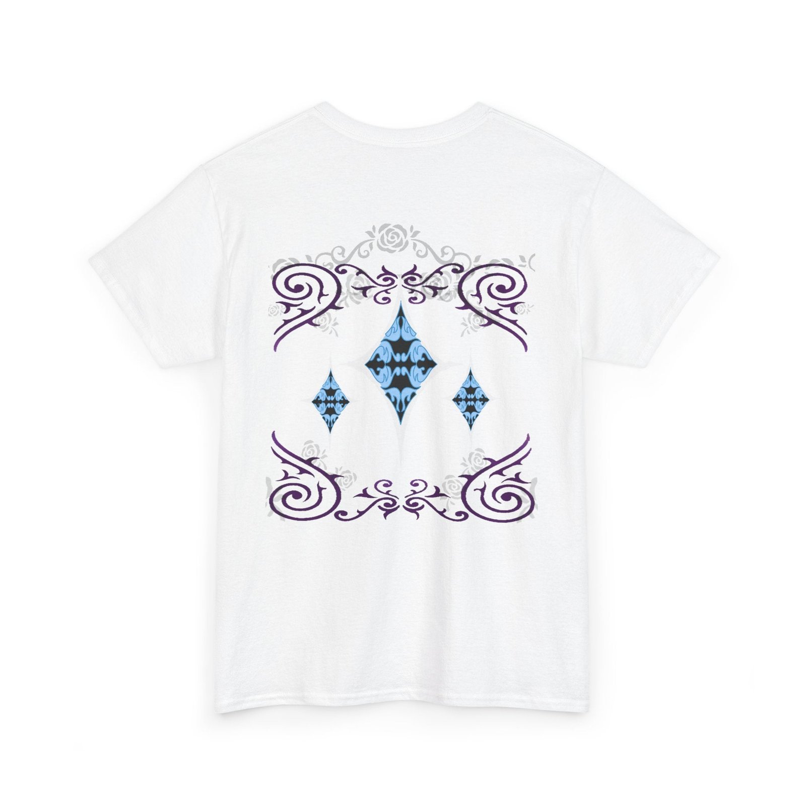 Blue Diamonds Unisex Tee | Alt Emo Rare Graphic Tee