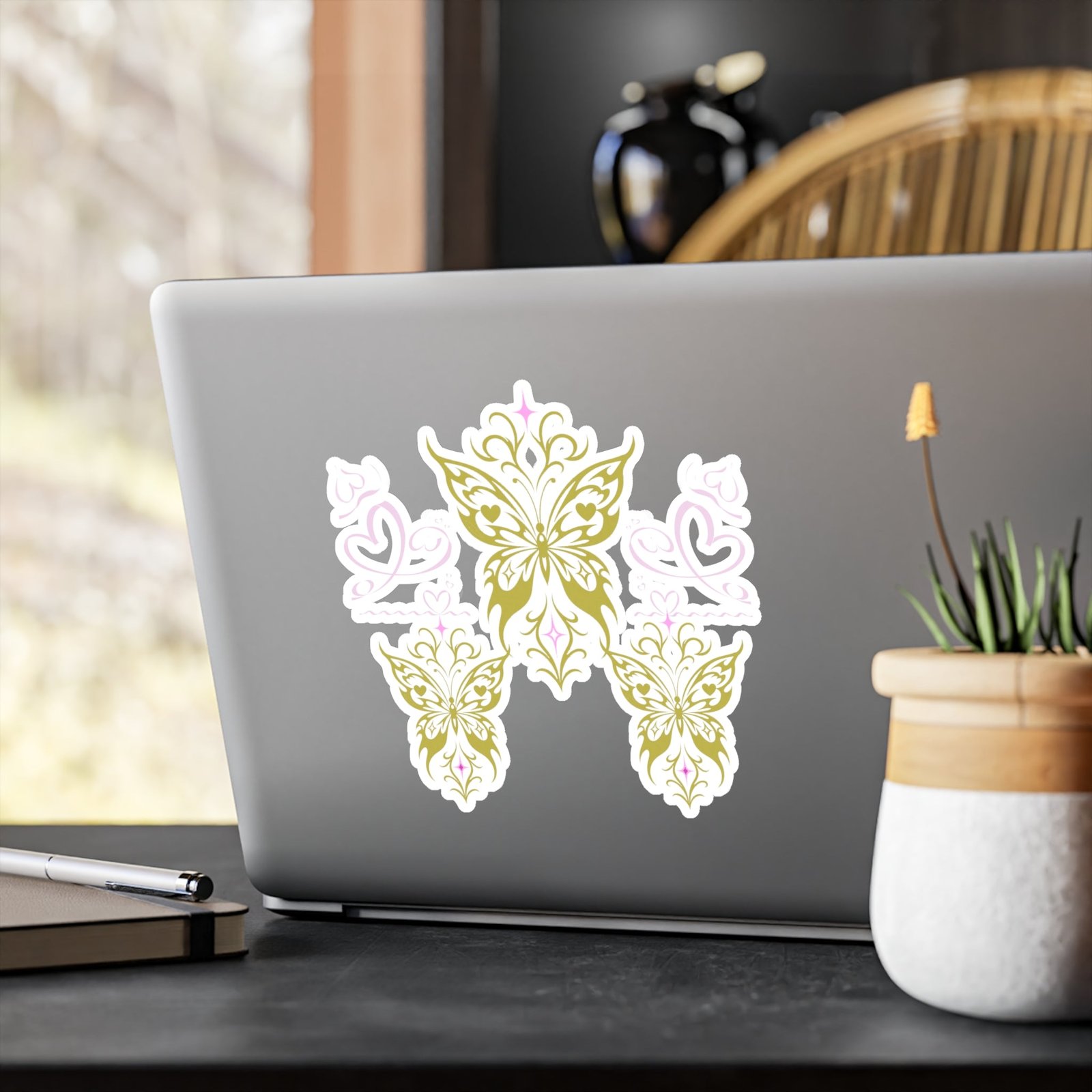 Butterfly Vinyl Decal | Alt Fashion Kindness Fanart Sticker