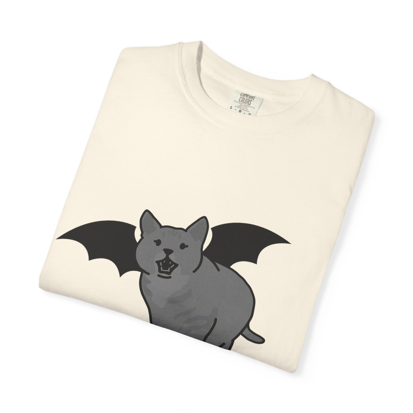 Bat Cat Unisex Tee | Gothic Alt Creature Graphic Tee