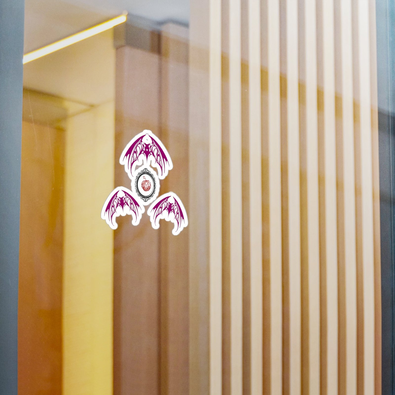 Fruit Bat Vinyl Decal Light Pink | Alt Creature Sticker