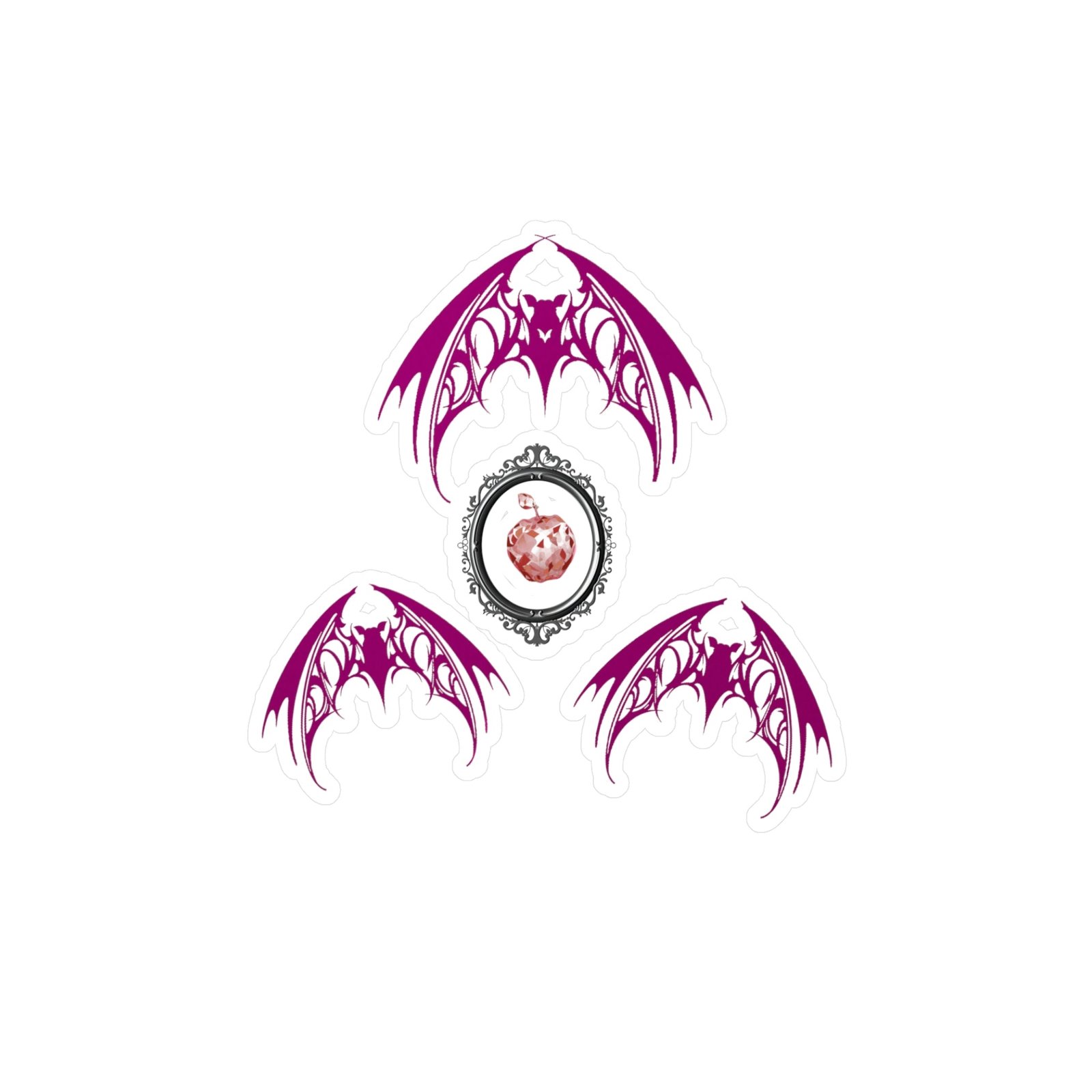 Fruit Bat Vinyl Decal Light Pink | Alt Creature Sticker