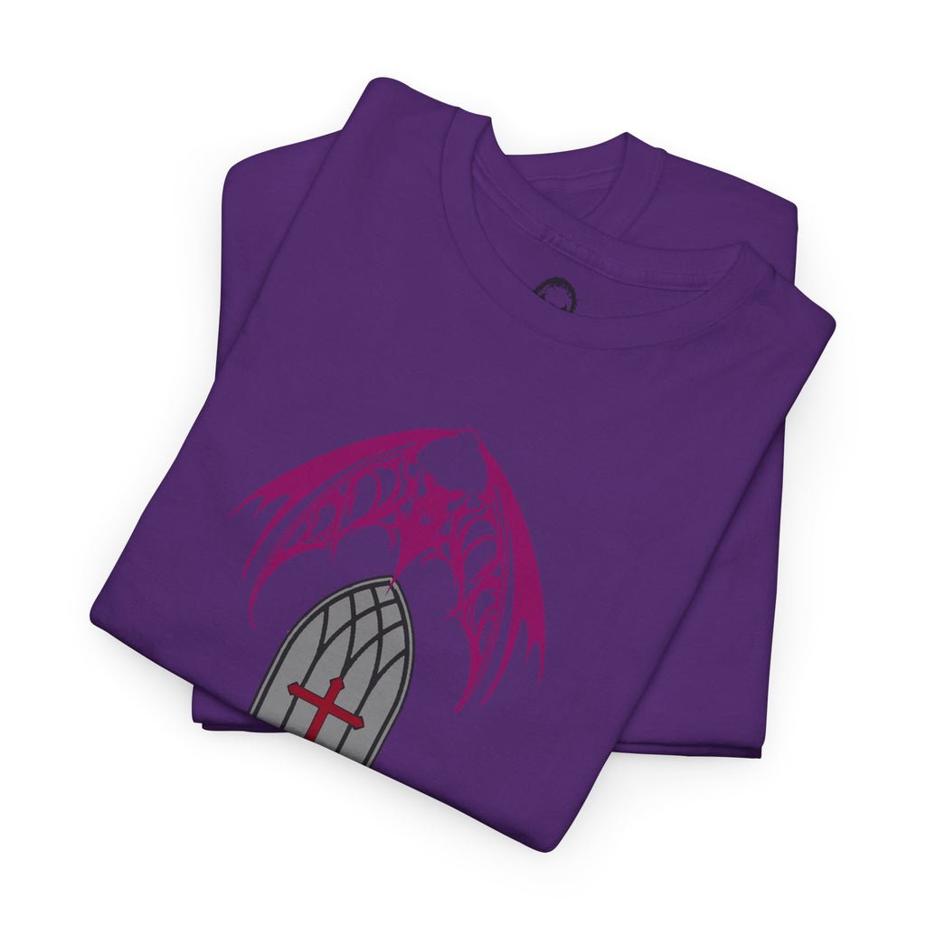 Cathedral Bat Unisex Tee | Gothic Alt Creature Graphic Tee