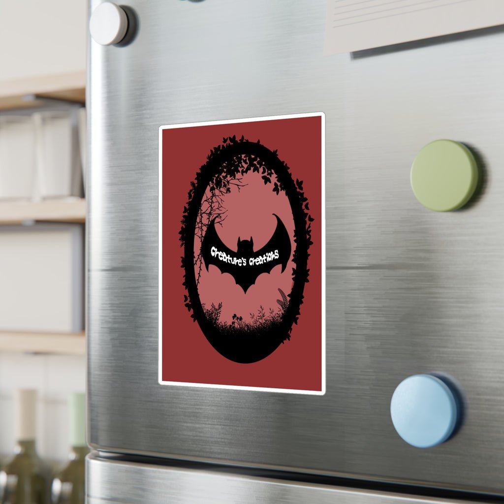 Bat Logo Vinyl Decal | Creature's Creations Alt Sticker