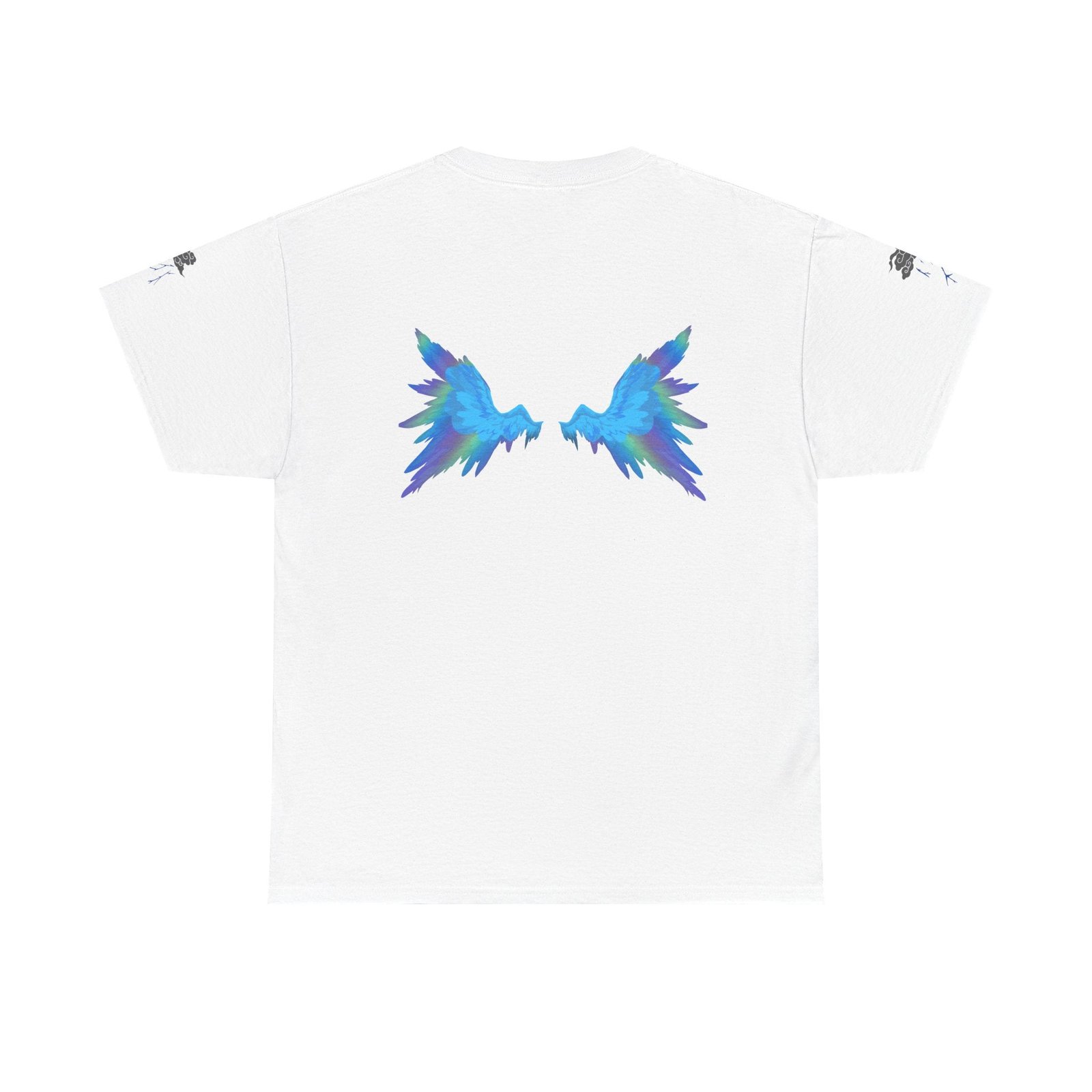 Rainbow Storm Unisex Tee | Alt Emo Colorful Graphic Tee