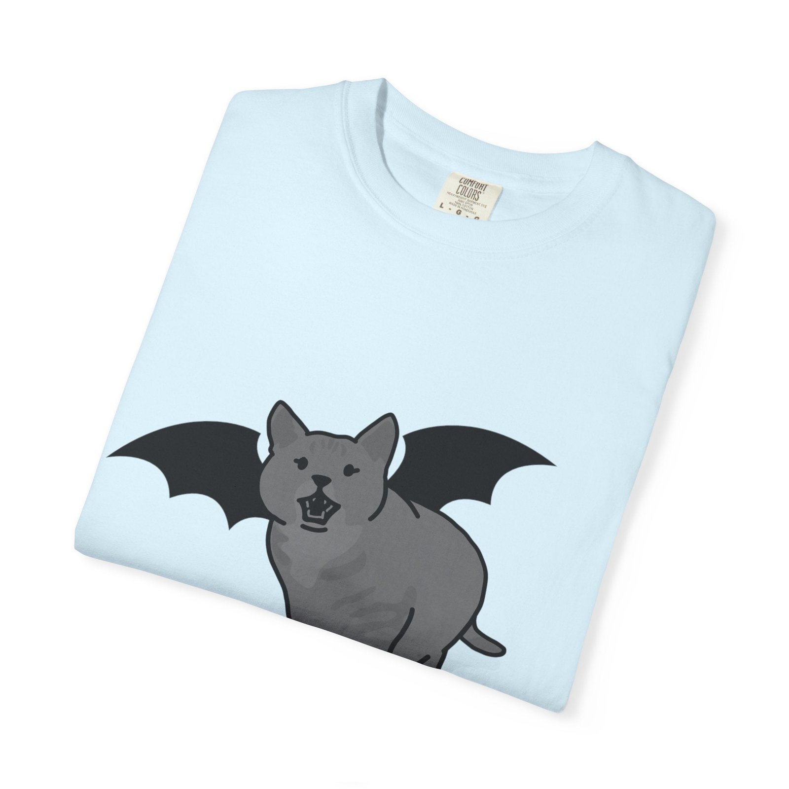 Bat Cat Unisex Tee | Gothic Alt Creature Graphic Tee