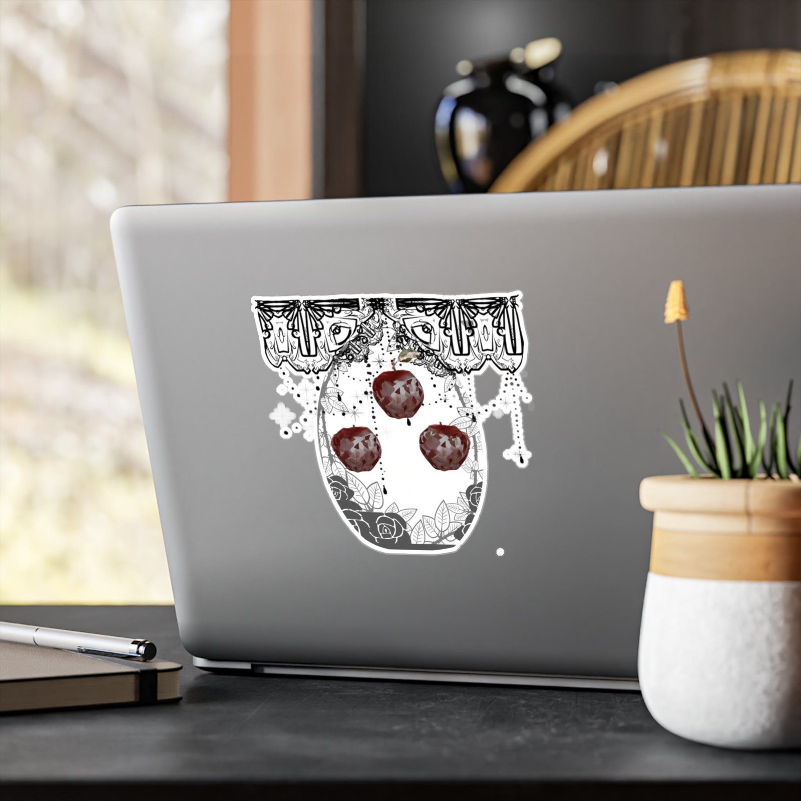 Apples Vinyl Decal | Honesty Fanart Sticker