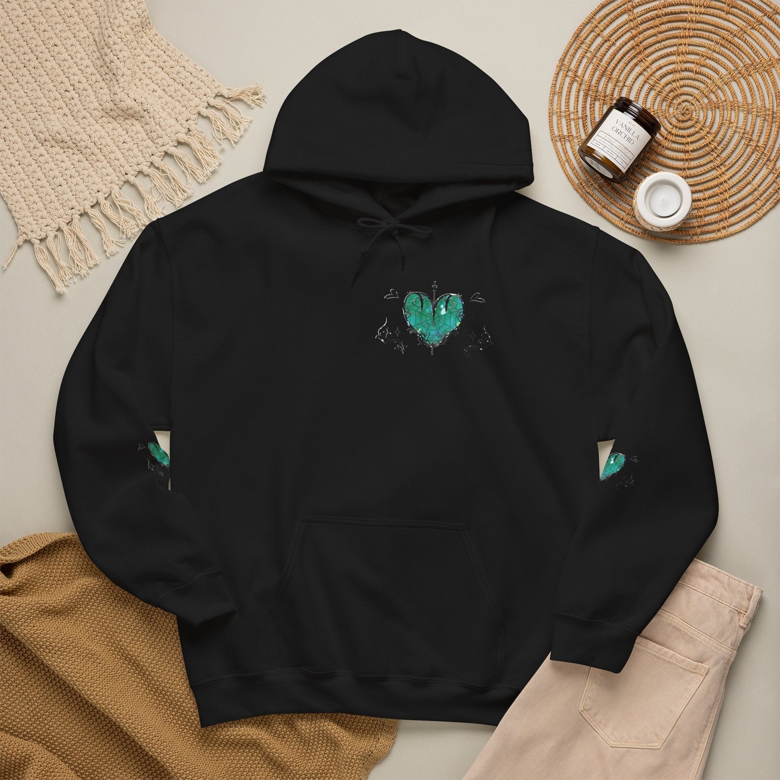 Changling Alicorn Hoodie |Bug Wings Alt Aesthetic Pullover