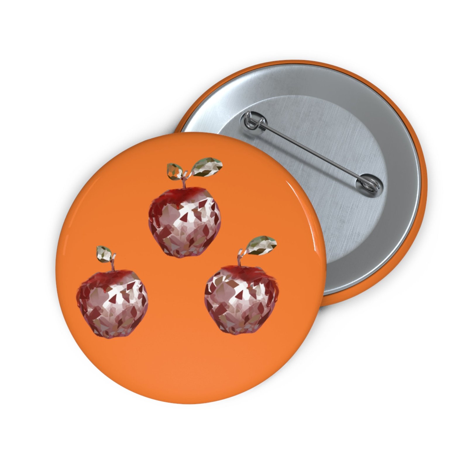 Apples Fanart Button Pin | Honesty Accessory