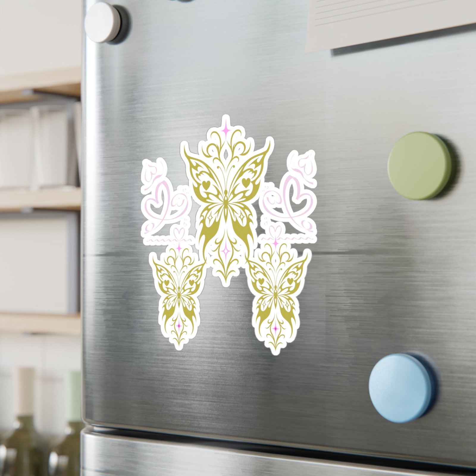 Butterfly Vinyl Decal | Alt Fashion Kindness Fanart Sticker